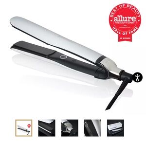GHD PLATINUM+ FLAT IRON (1 INCH PLATE) WHITE